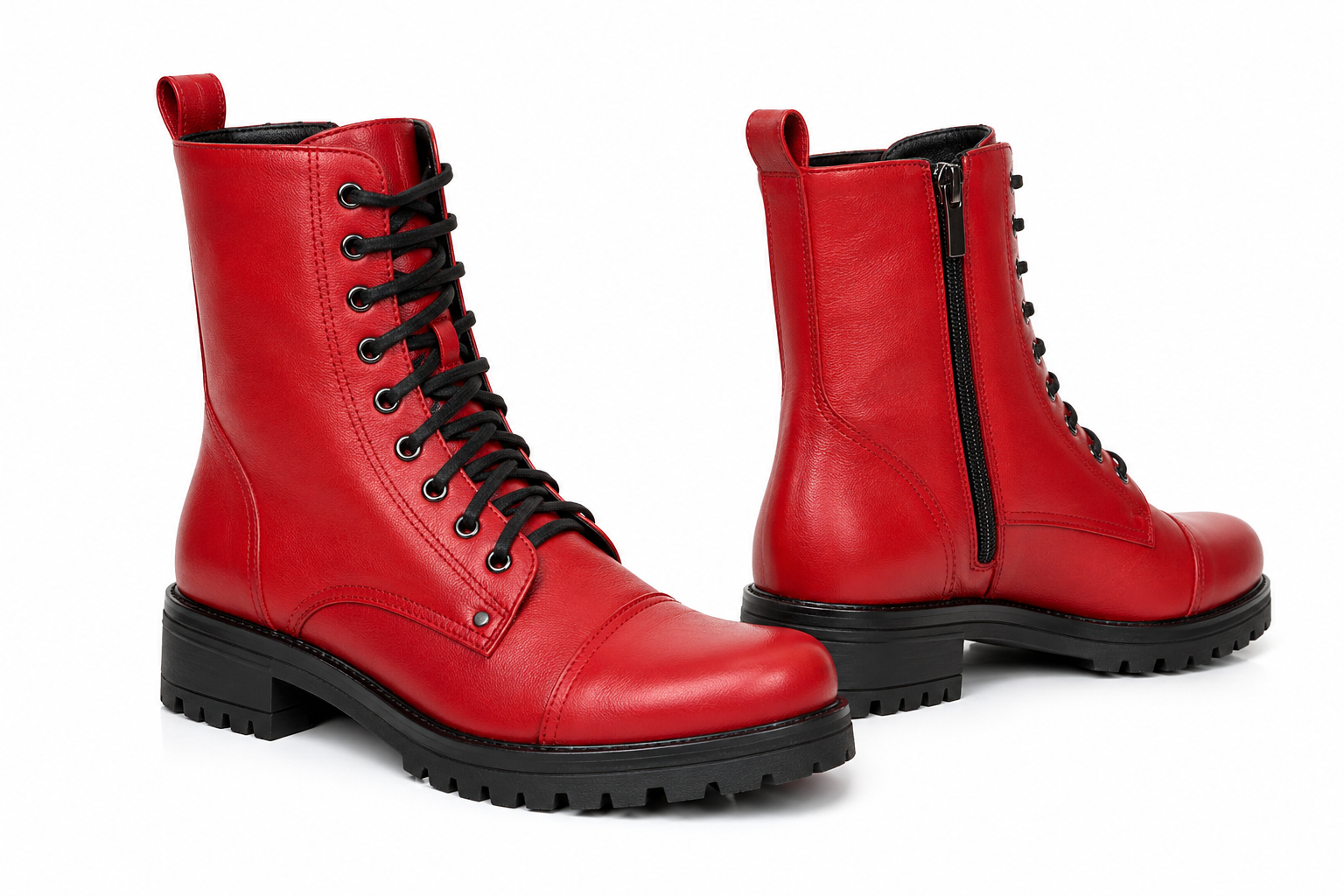 Vanessa Red Boots